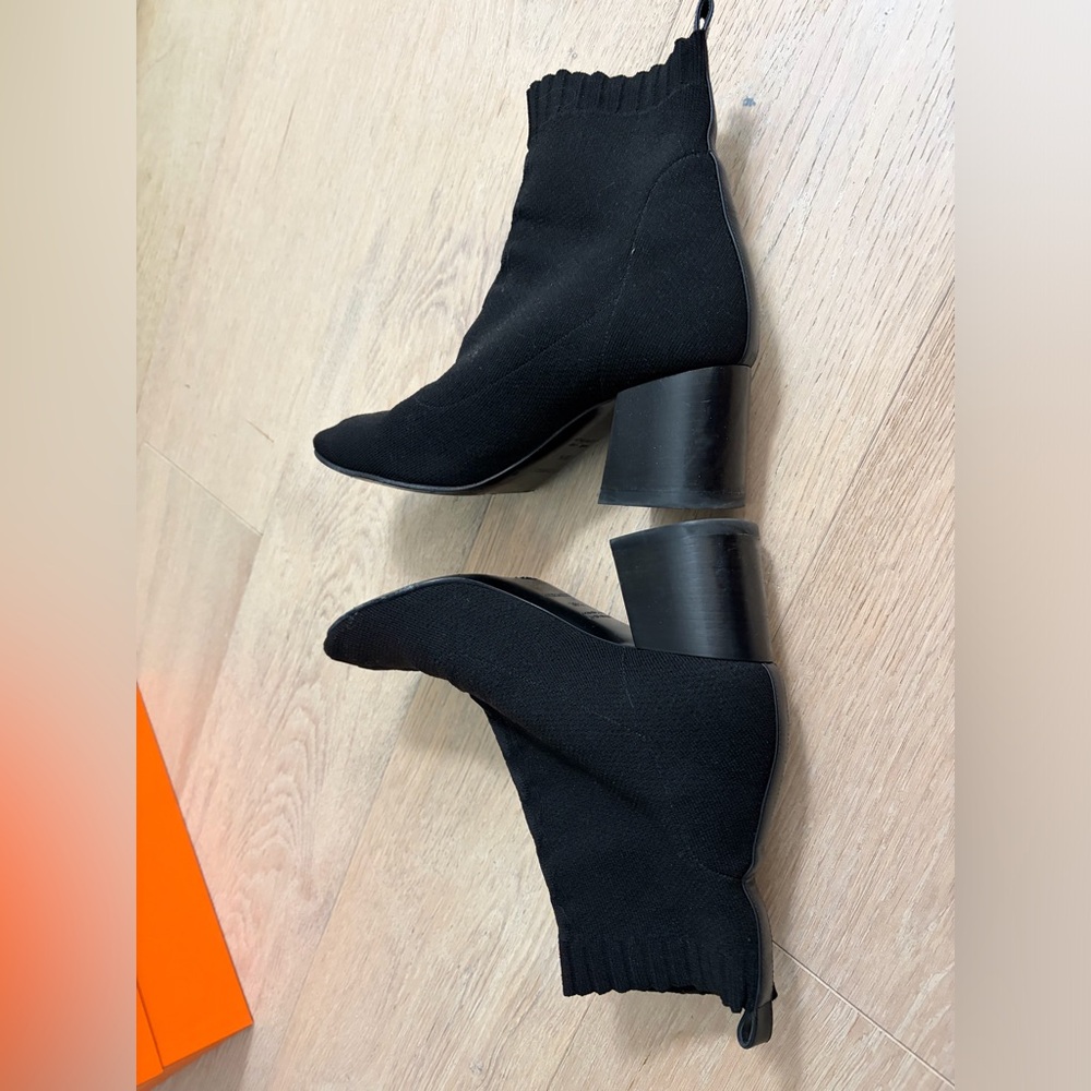 Hermes Black Volver 60 Ankle Boots - Picture 6 of 7